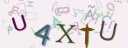 This is a captcha-picture. It is used to prevent mass-access by robots. (see: www.captcha.net)