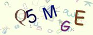 This is a captcha-picture. It is used to prevent mass-access by robots. (see: www.captcha.net)