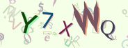 This is a captcha-picture. It is used to prevent mass-access by robots. (see: www.captcha.net)