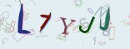 This is a captcha-picture. It is used to prevent mass-access by robots. (see: www.captcha.net)