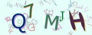 This is a captcha-picture. It is used to prevent mass-access by robots. (see: www.captcha.net)
