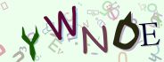 This is a captcha-picture. It is used to prevent mass-access by robots. (see: www.captcha.net)