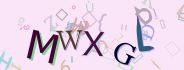 This is a captcha-picture. It is used to prevent mass-access by robots. (see: www.captcha.net)
