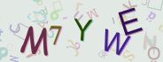 This is a captcha-picture. It is used to prevent mass-access by robots. (see: www.captcha.net)