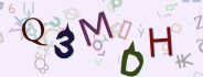 This is a captcha-picture. It is used to prevent mass-access by robots. (see: www.captcha.net)