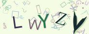 This is a captcha-picture. It is used to prevent mass-access by robots. (see: www.captcha.net)
