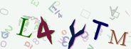 This is a captcha-picture. It is used to prevent mass-access by robots. (see: www.captcha.net)