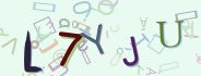 This is a captcha-picture. It is used to prevent mass-access by robots. (see: www.captcha.net)
